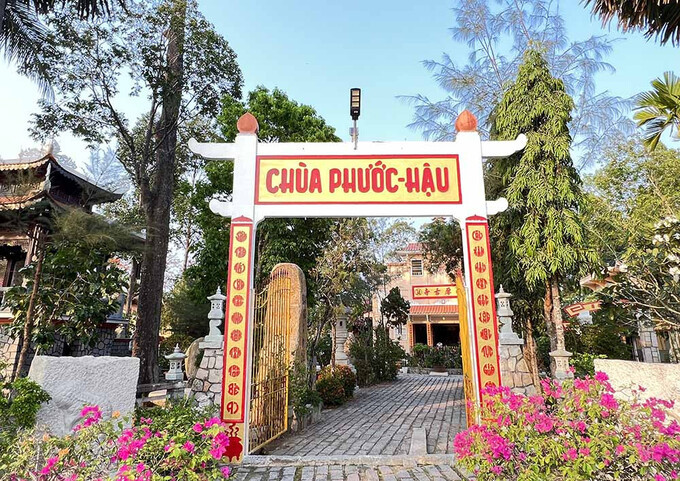 Theo Sở Văn h&oacute;a Thể thao v&agrave; Du lịch tỉnh Vĩnh Long, ch&ugrave;a Phước Hậu l&agrave; di t&iacute;ch cấp Quốc gia, c&oacute; tầm quan trọng đặc biệt đối với lịch sử Phật gi&aacute;o Việt Nam thế kỷ XX, cũng như lịch sử c&aacute;ch mạng của tỉnh Vĩnh Long v&agrave; khu T&acirc;y Nam Bộ thời chống Mỹ. Ảnh: Vietnamnet.