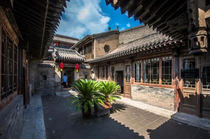 Một g&oacute;c nhỏ b&ecirc;n trong biệt phủ họ Vương. Ảnh: Thepaper