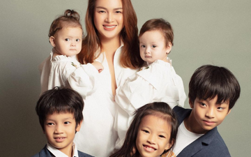 Á hậu Diễm Châu lên tiếng tin 'bán khô cá mua penthouse, con học trường quốc tế'