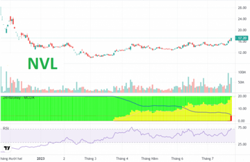 Cổ phiếu NVL (Novaland): Dòng tiền tạo lập trở lại sau gần 1 năm vắng bóng