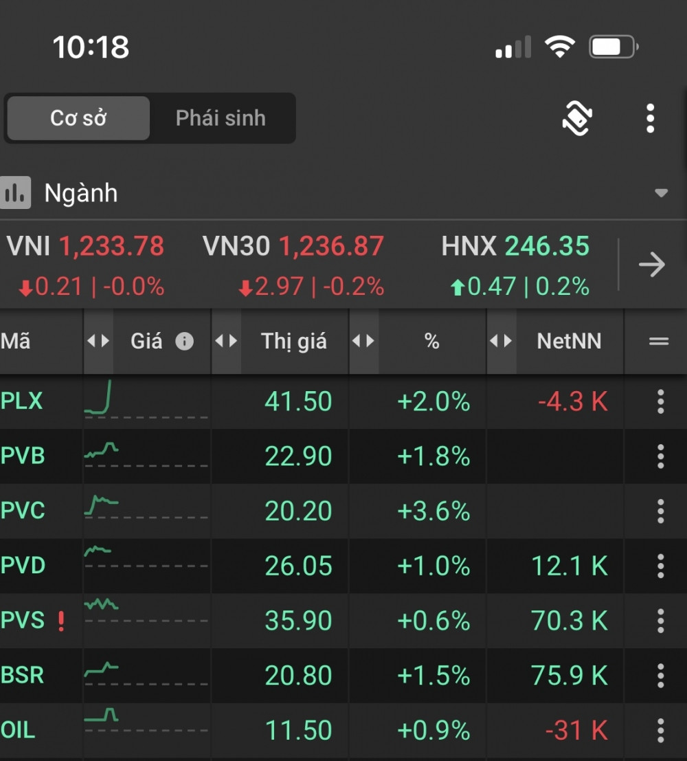 Cổ phiếu “vàng đen” thăng hoa cùng giá dầu