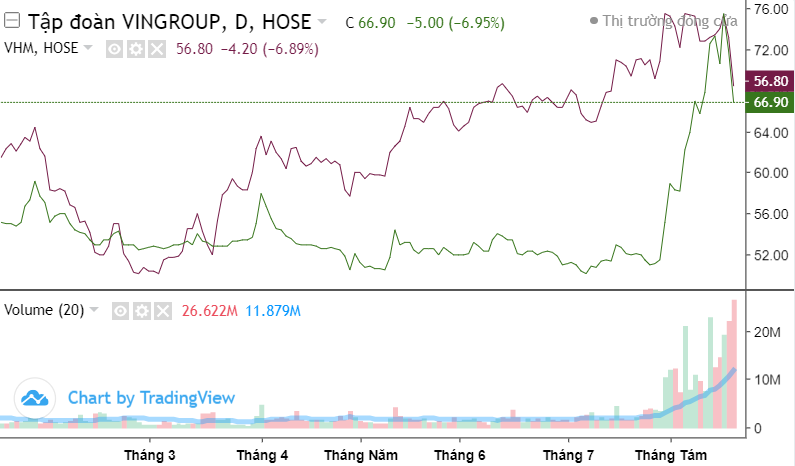 Top 10 cổ phiếu nổi bật phiên 18/8: VIC, NVL, VIX, CEO, STB, VCB, FPT