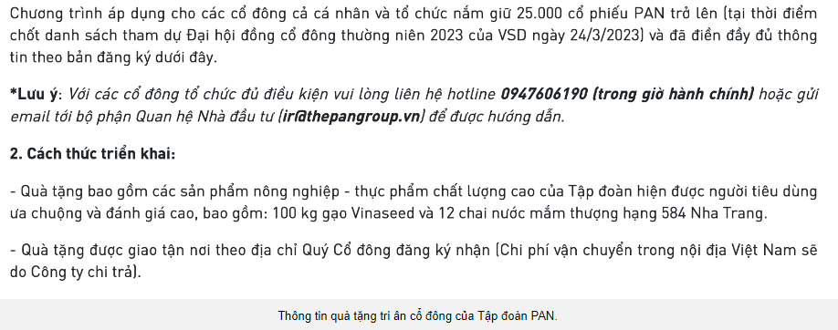 Khi các đại gia Việt tri ân cổ đông bằng “của nhà trồng được”