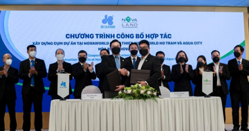 Hòa Bình (HBC) nhận chuyển nhượng 58 bất động sản thuộc 2 dự án trọng điểm của Novaland (NVL)