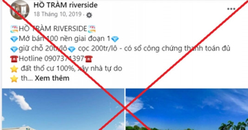 Công an tìm khách hàng mua dự án "ma" Hồ Tràm Riverside