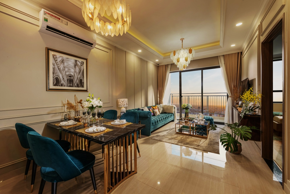 Bộ ba ưu thế vượt trội tại căn hộ 2 phòng ngủ Hanoi Melody Residences