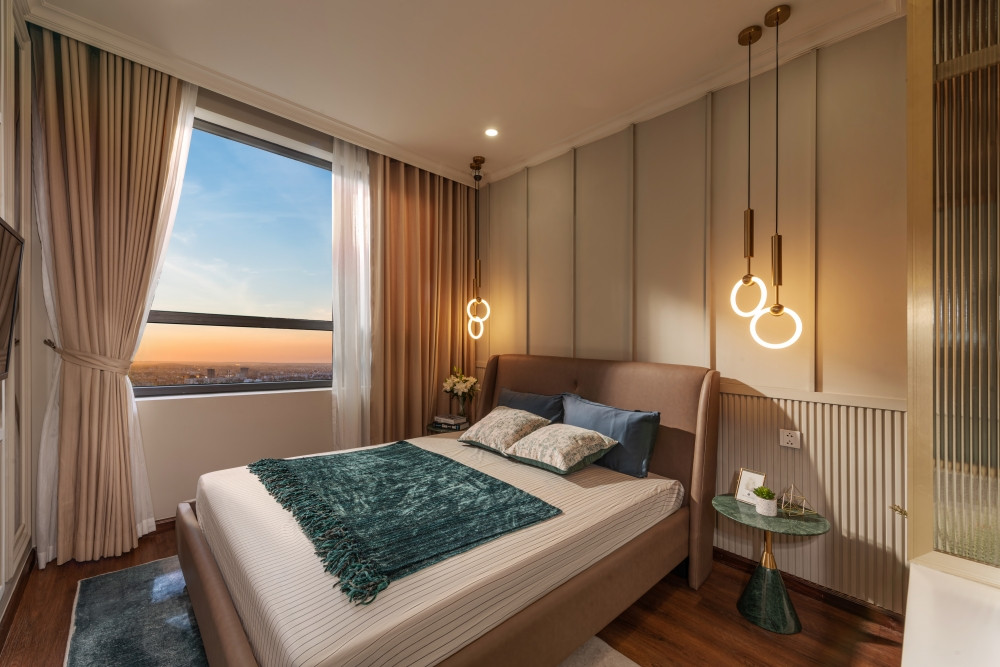 Bộ ba ưu thế vượt trội tại căn hộ 2 phòng ngủ Hanoi Melody Residences