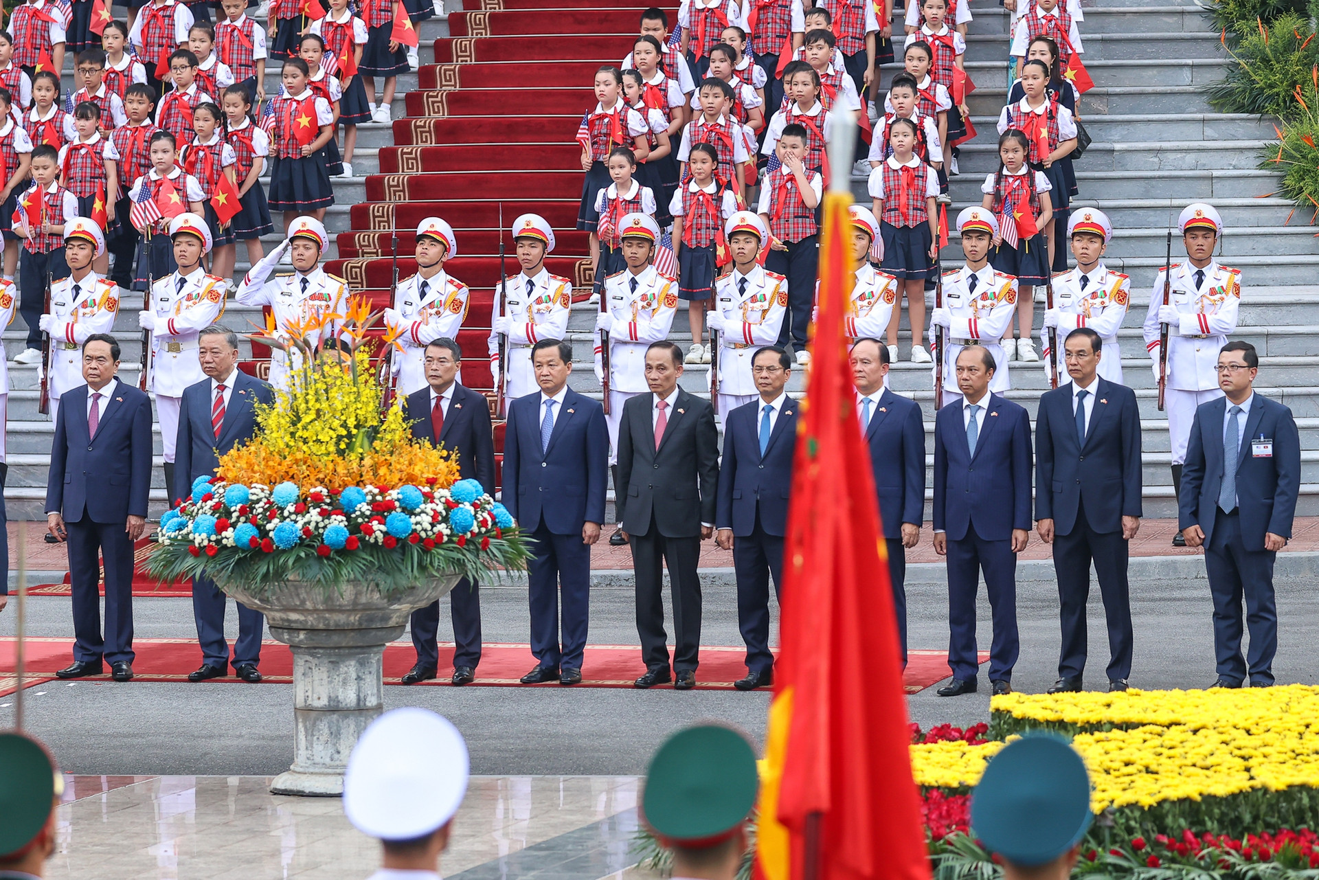 Lễ đón chính thức Tổng thống Hoa Kỳ Joe Biden - Ảnh 2.