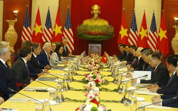 Việt Nam - Hoa Kỳ nâng cấp quan hệ lên Đối tác Chiến lược Toàn diện