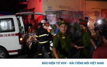 Vụ cháy chung cư mini trong ngõ 29/70 phố Khương Hạ, phường Khương Đình, quận Thanh Xuân, đã khiến nhiều nạn nhân tử vong.