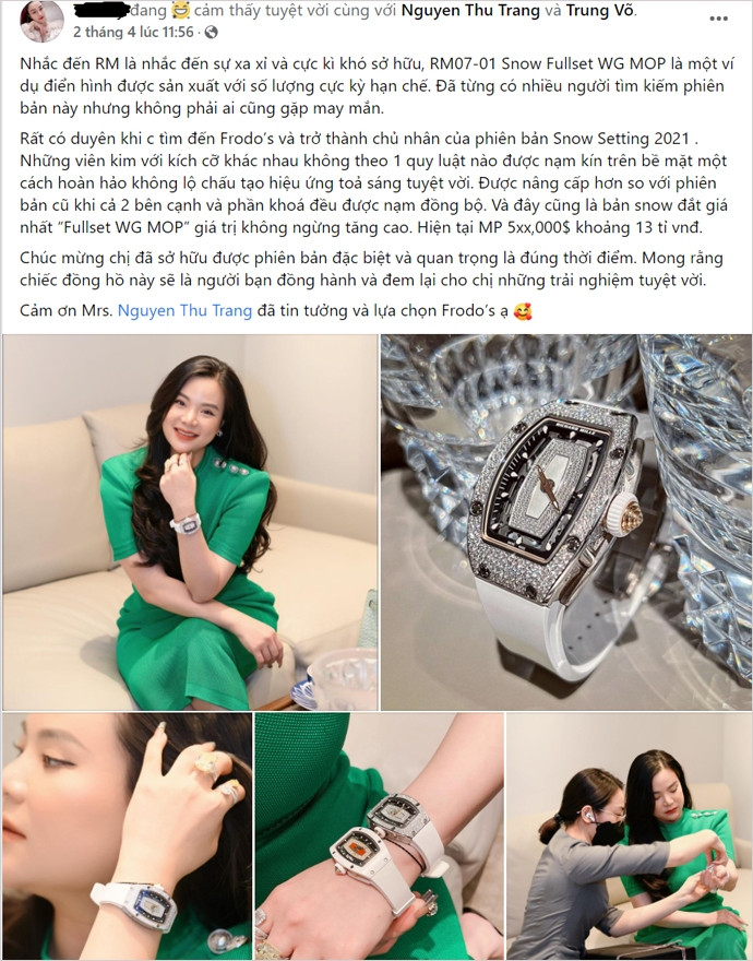 Nữ đại gia Việt U40 giàu có phát choáng: 