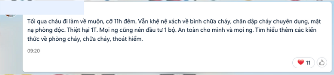 Những kỹ năng xử lý khi bị mắc kẹt do cháy ở các chung cư, tòa nhà cao tầng