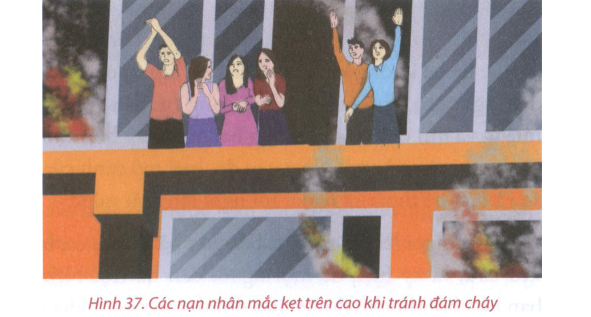 Những kỹ năng xử lý khi bị mắc kẹt do cháy ở các chung cư, tòa nhà cao tầng