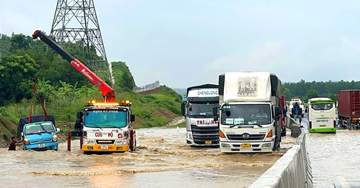 Lý do chậm xử lý sự cố ngập trên cao tốc Phan Thiết - Dầu Giây