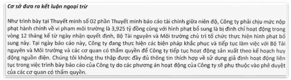 Nhiệt điện Phả Lại (PPC) nhận quyết định sửa đổi xử phạt, cổ phiếu 