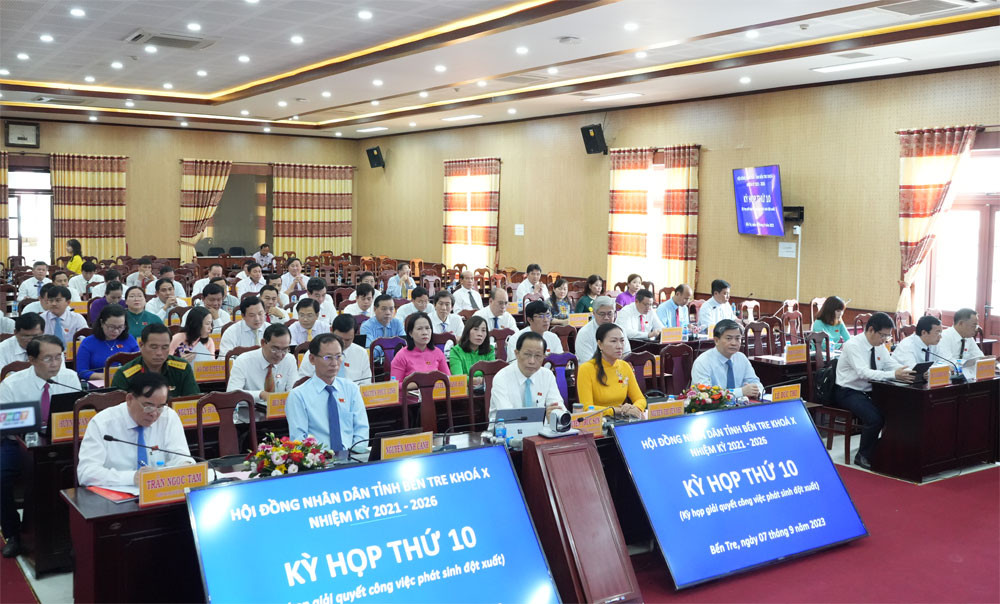 HĐND Bến Tre thông qua Nghị quyết về Quy hoạch tỉnh - Ảnh 1.