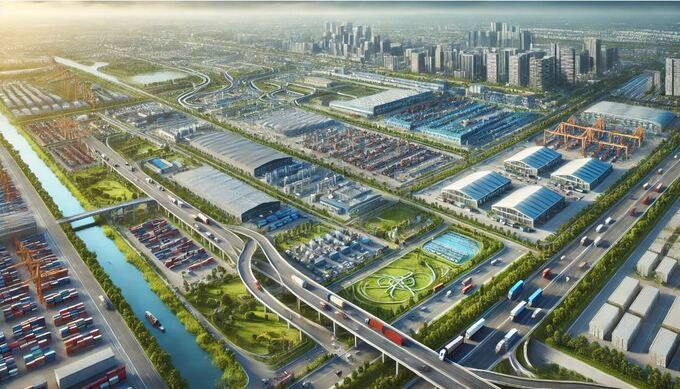 Đề &aacute;n x&acirc;y dựng Khu kinh tế Long An đang được đề xuất x&acirc;y dựng. Ảnh minh họa