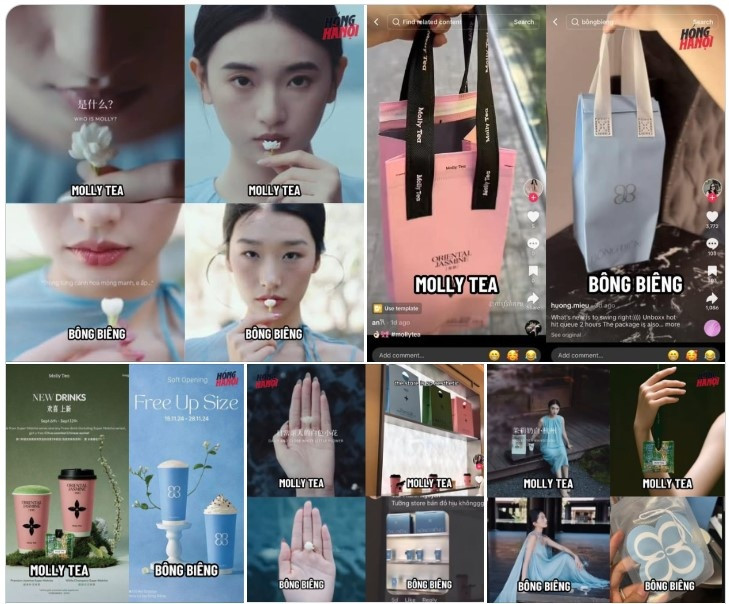 Chủ thương hiệu B&ocirc;ng Bi&ecirc;ng b&aacute;c bỏ tin đồn đạo nh&aacute;i Molly Tea, khẳng định lấy cảm hứng từ thương hiệu thời trang xa xỉ của Ph&aacute;p