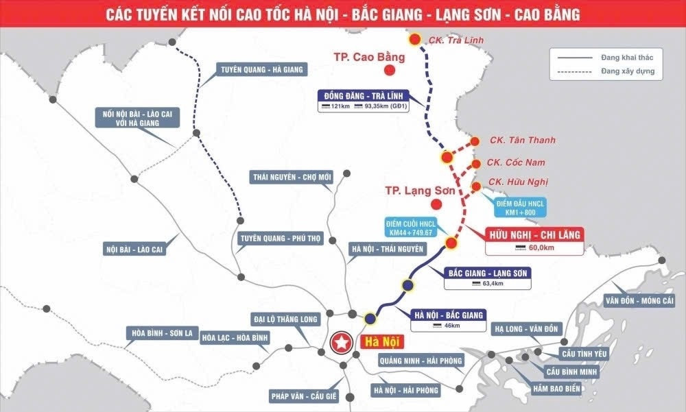 Chủ tịch Đ&egrave;o Cả đ&iacute;ch th&acirc;n kiểm tra th&uacute;c tiến độ 2 dự &aacute;n cao tốc trọng điểm hơn 34.000 tỷ đồng