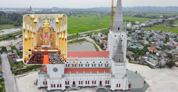 Thánh đường 400 tỷ lớn nhất Việt Nam: Có thể chứa 5.000 người, sở hữu tháp chuông cao 110m và căn hầm bí ẩn diện tích 1.000m2