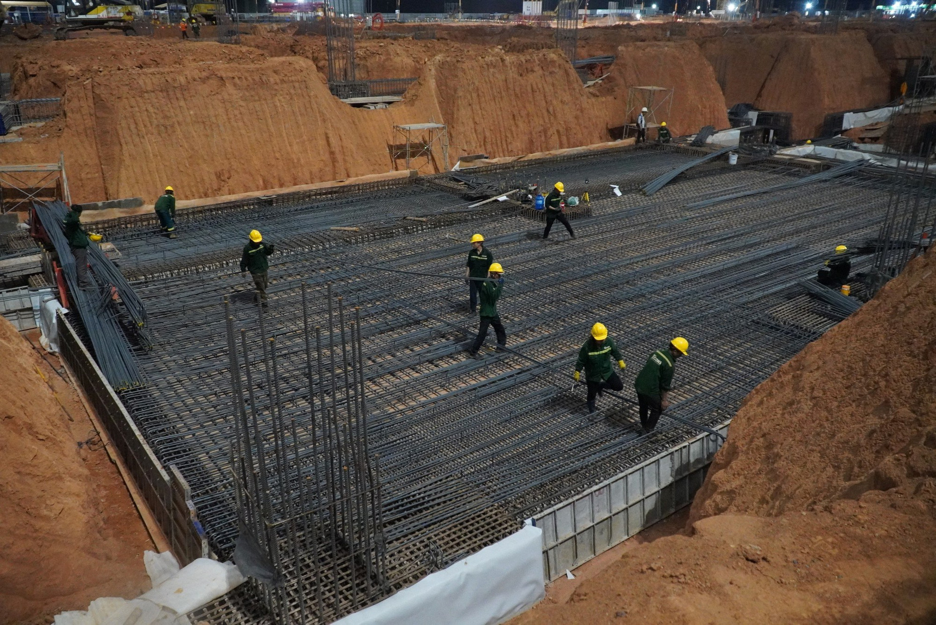 Đón Tết trên đại công trường xây dựng Sân bay Long Thành- Ảnh 4.
