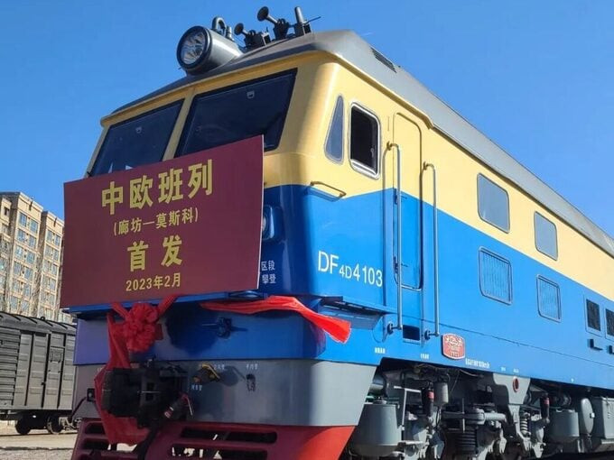 Các đoàn tàu chở hàng Trung Quốc - châu Âu mang đến phương thức vận chuyển hiệu quả, thuận tiện