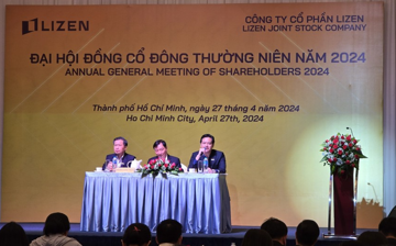 ĐHCĐ Lizen (LCG): Cổ đông chất vấn tính khả thi kế hoạch doanh thu trên 2.400 tỷ đồng