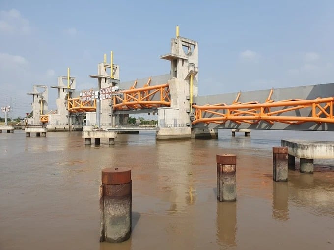 Dự án Cống Mương Chuối đã được hoàn thành. Ảnh: Quốc Hùng https://cdn.stockproxx.com/2024/5/5/tp-hcm-1.jpg