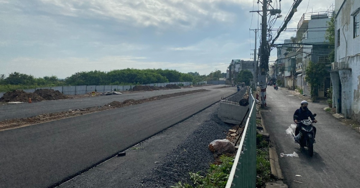 Đường 4.800 tỷ đồng ở cửa ngõ Tân Sơn Nhất thông xe 500m đầu tiên