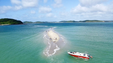 Con đường đi bộ ngay giữa biển xanh ở miền Bắc Việt Nam, phải 'tùy duyên' mới có thể gặp được