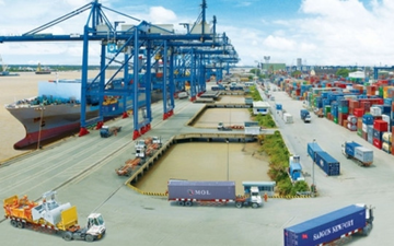 Hưởng lợi từ 'sóng' logistics, một doanh nghiệp cảng biển chia cổ tức tỷ lệ hơn 21%