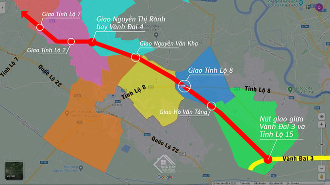 To&agrave;n cảnh tuyến cao tốc TP. HCM - Mộc B&agrave;i. Ảnh: Internet