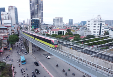 Đường sắt Nhổn-Ga Hà Nội: gấp rút hoàn thiện thủ tục khai thác đoạn trên cao