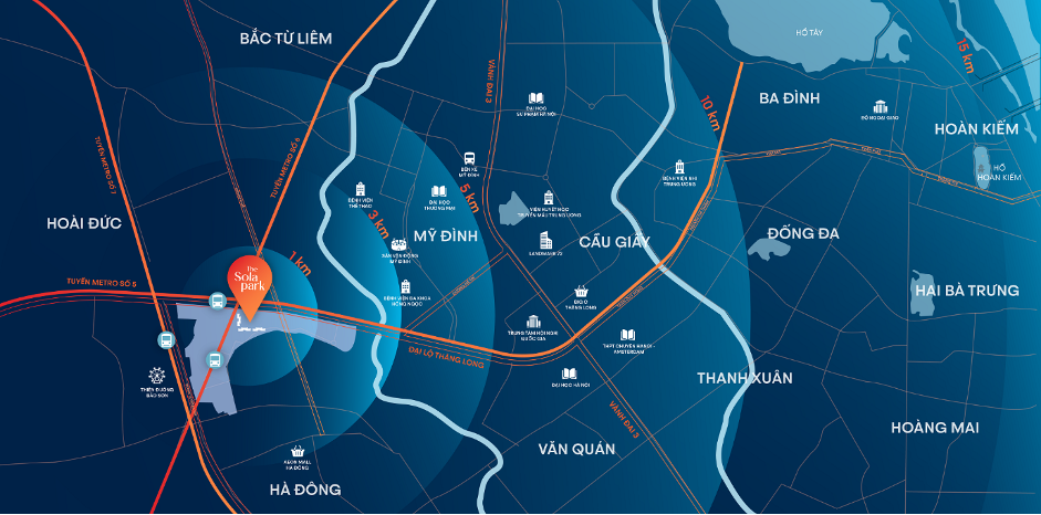 The Sola Park: T&acirc;m điểm v&agrave;ng kết nối mọi khu vực