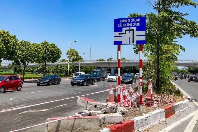 Hầm chui tại n&uacute;t giao Cổ Linh - đường dẫn l&ecirc;n cầu Vĩnh Tuy sắp được thực hiện
