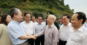 Biên giới trên đất liền Việt-Trung hòa bình, ổn định là điều đáng tự hào