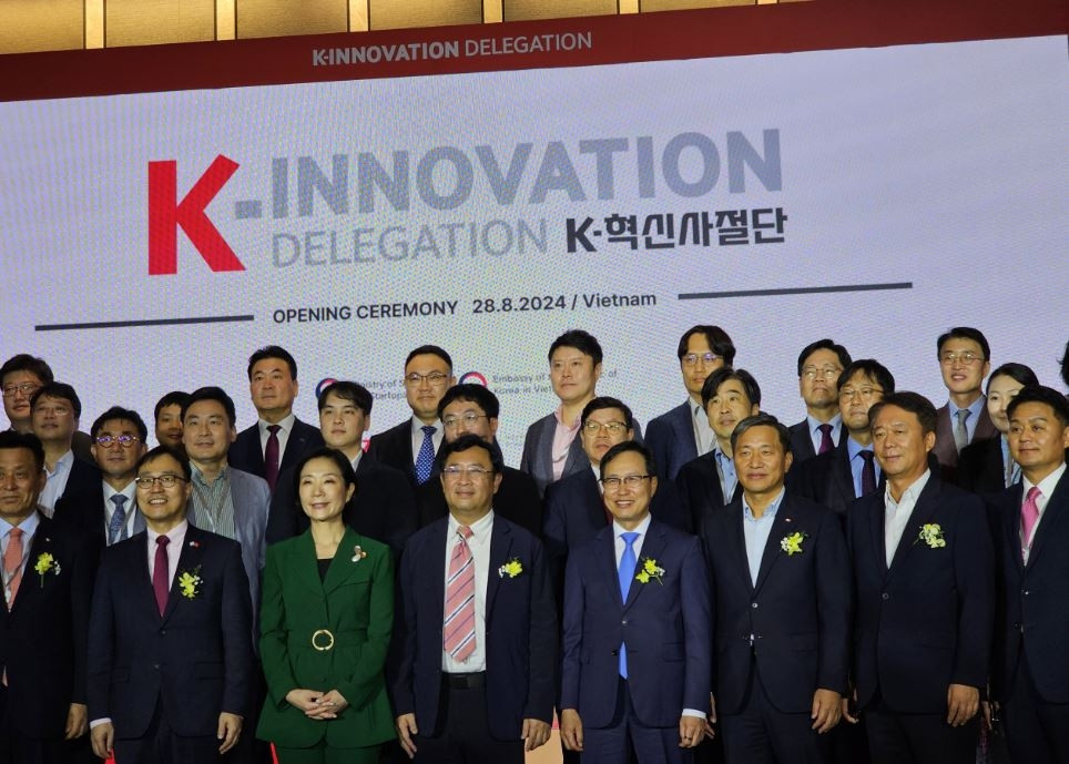 Loạt doanh nghiệp c&ocirc;ng nghệ H&agrave;n Quốc tới Việt Nam t&igrave;m cơ hội hợp t&aacute;c