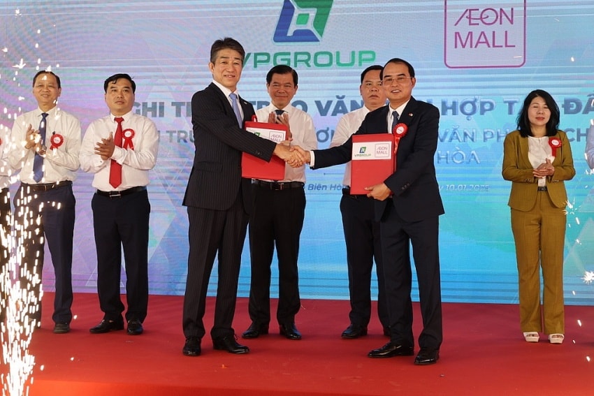 Khởi c&ocirc;ng dự &aacute;n 6.000 tỷ tại Đồng Nai, '&ocirc;ng lớn' Nhật Bản Aeon đ&atilde; 'r&oacute;t' bao nhi&ecirc;u tiền v&agrave;o Việt Nam