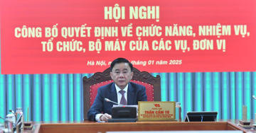 Công bố tổ chức bộ máy của Cơ quan Ủy ban Kiểm tra Trung ương