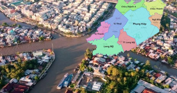 Chỉ vài năm nữa sẽ hình thành 2 thị xã mới giáp ranh thành phố trực thuộc Trung ương duy nhất của ĐBSCL