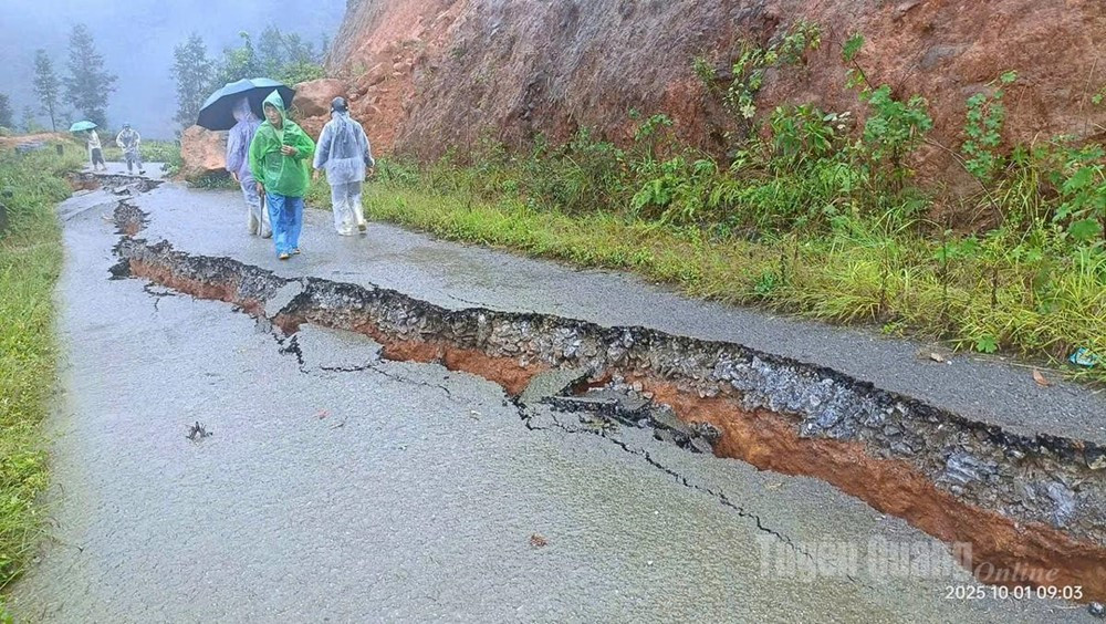Nhiều xã, phường ở Tuyên Quang ngập lụt, sạt lở nghiêm trọng - ảnh 2