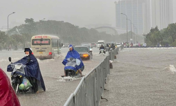 Cảnh báo Hà Nội mưa dông diện rộng trong vài giờ tới
