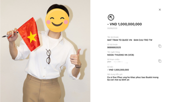 Một nam ca sĩ chuyển nóng 1.000.000.000 đồng ủng hộ người dân chịu ảnh hưởng bão số 10