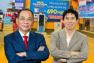 Tủ đổi pin xe máy VinFast thành 'ATM năng lượng', khiến MWG, FRT, Viettel Post, PNJ... nhập cuộc kiếm tiền cùng tỷ phú