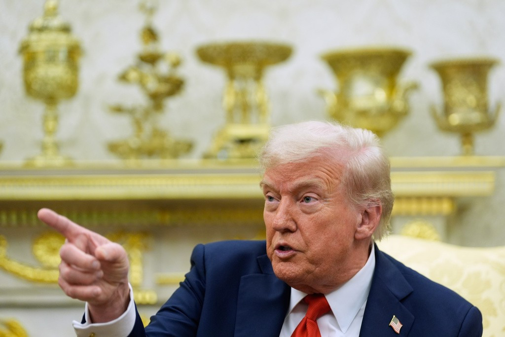 Tổng thống Mỹ Donald Trump. (Ảnh: AP) ap25282726085438.jpg