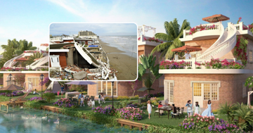 Loạt villa bị đổ sập sau bão ở Hà Tĩnh: Sở Xây dựng nói gì?