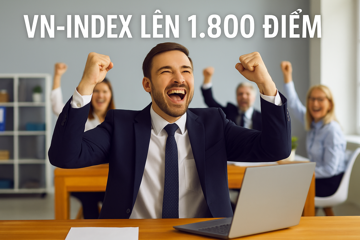 Cổ phiếu Vingroup tiếp tục tăng trần, VN-Index tiến sát 1.800 điểm