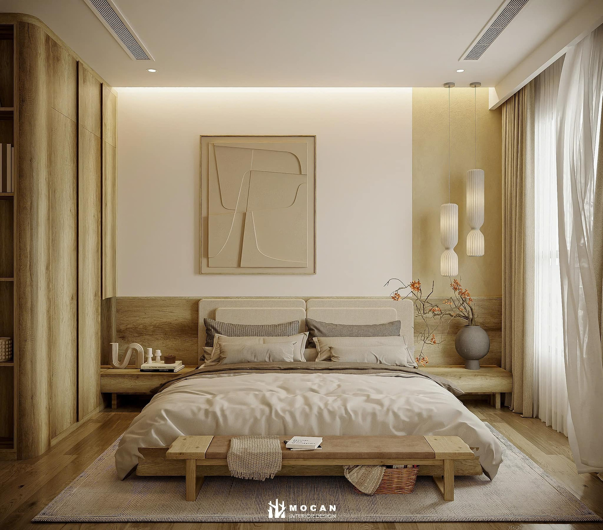 Lối sống tối giản và ấm áp trong căn hộ lấy gỗ làm chủ đạo- Ảnh 3.