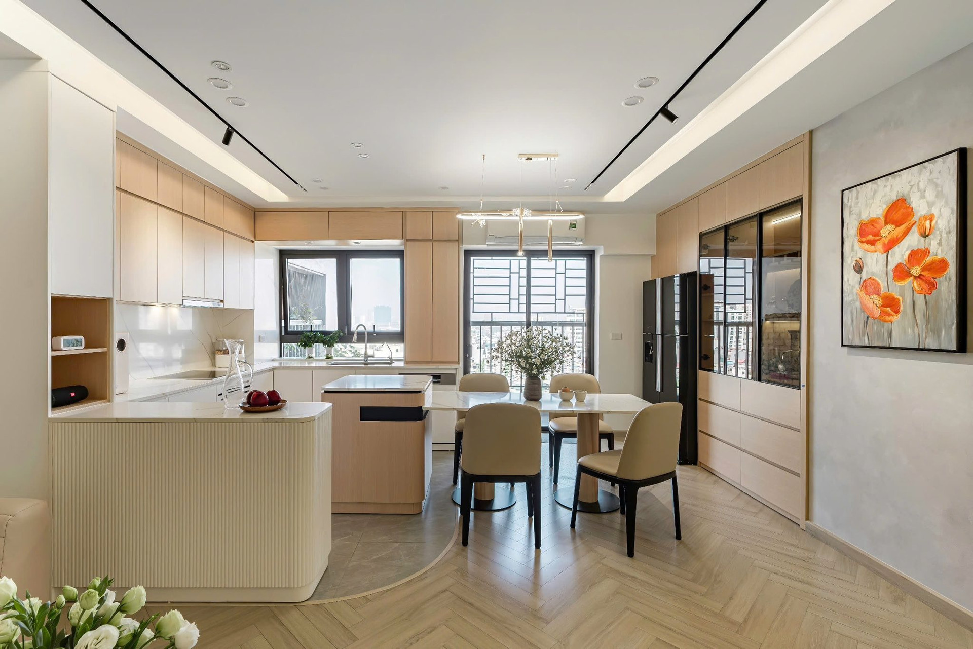 ‘Thay áo mới’ cho căn hộ cũ giữa lòng thành phố: Không gian ấm cúng ai cũng ước ao- Ảnh 8.