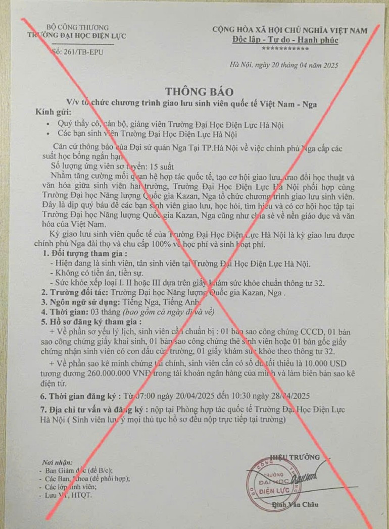 Nhiều trường đại học liên tiếp phát ‘báo động’, sinh viên và phụ huynh chú ý! - ảnh 3
